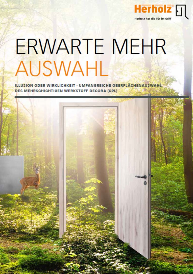 Erwarte mehr Auswahl